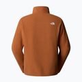 Bluza polarowa męska The North Face Glacier Fleece 1/4 Zip burnt umber 5