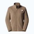 Bluza polarowa damska The North Face Glacier Fleece mocha brown 5