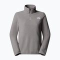 Bluza polarowa damska The North Face Glacier Fleece 1/4 Zip mid grey heather 4