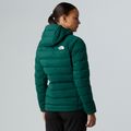 Kurtka puchowa damska The North Face Abseil Stretch Down Hoodie hunter green 3