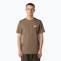 Koszulka męska The North Face Simple Dome mocha brown