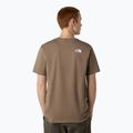 Koszulka męska The North Face Simple Dome mocha brown 2