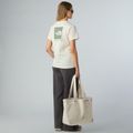Koszulka damska The North Face Box Nse Relaxed white dune/slate moss 2