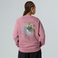 Bluza damska The North Face Connect Relaxed Crew Graphic nostalgia rose 2