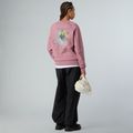 Bluza damska The North Face Connect Relaxed Crew Graphic nostalgia rose 3
