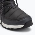 Śniegowce damskie The North Face Thermoball Lace Up WP anthracite grey/white ash 7