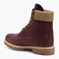 Buty męskie Timberland Premium 6 Inch Lace Up Waterproof burgundy nubuck 3
