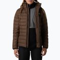 Kurtka puchowa damska The North Face Down Hooded smokey brown