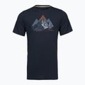 Koszulka męska Smartwool Peak Bagger Active SS Graphic Tee navy