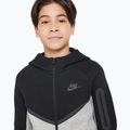 Bluza dziecięca Nike Sportswear Tech Fleece Full Zip dark grey heather/black/black/black 4