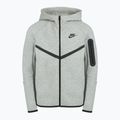 Bluza dziecięca Nike Sportswear Tech Fleece Full-Zip dark grey heather/black/black 9