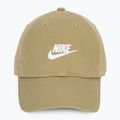 Czapka z daszkiem Nike Club Unstructured Futura Wash parachute beige/white 2