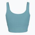 Biustonosz treningowy Nike Zenvy Rib Light Support smokey blue/white 2