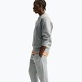 Spodnie męskie Nike Club Cuffed Brushed dark grey heather/light smoke grey/white 4