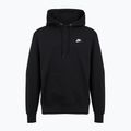 Bluza męska Nike Club Pullover Hoodie black/black/white 6
