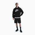 Bluza męska Nike Club Pullover Hoodie black/black/white 2