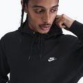 Bluza męska Nike Club Pullover Hoodie black/black/white 5