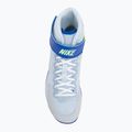 Buty zapaśnicze dziecięce Nike Speedsweep VIII GS blue tint/hyper royal/lime blast/white 5