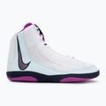 Buty zapaśnicze Nike Inflict 4 white/hyper violet/glacier blue/obsidian 2