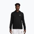 Bluza męska Nike Sportswear Club Knit Pullover Hoodie black/black/white