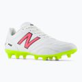 Buty piłkarskie męskie New Balance 442's Academy V2 FG white/lime 8