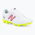 Buty piłkarskie dziecięce New Balance 442's Academy V2 FG white/green