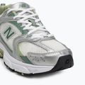 Buty New Balance 530's silver metallic/mallard green 7