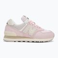Buty damskie New Balance 574's V2 light pink/white 2