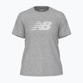 Koszulka damska New Balance Jersey Logo athletic grey