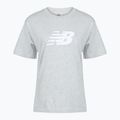 Koszulka damska New Balance Sport Jersey Relaxed Logo reflection/white/light arctic grey