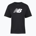 Koszulka damska New Balance Sport Jersey Relaxed Logo black/white