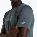 Koszulka do biegania męska New Balance Athletics Reflective graphite 4