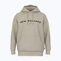Bluza męska New Balance Reimagine Fleece Hraphic Hoody timberwolff