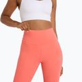 Legginsy do biegania damskie New Balance Harmony High Rise driftred 4
