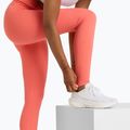 Legginsy do biegania damskie New Balance Harmony High Rise driftred 6