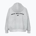 Bluza damska New Balance Reimagine Fleece Hoodie ashheath 2