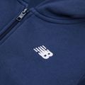 Bluza dziecięca New Balance Brush Back Small Logo Full Zip Hoodie nb navy 3