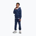 Bluza dziecięca New Balance French Terry Small Logo Full Zip Hoodie nb navy 2