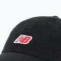 Czapka z daszkiem New Balance 6 Panel Patch Logo black 3