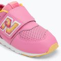Buty dziecięce New Balance Classic 574's V2 signal pink 7