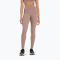 Legginsy do biegania damskie New Balance Harmony High Rise earth shadow