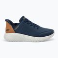 Buty męskie SKECHERS Bobs Squad Chaos Heel Preferred navy 2