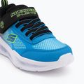 Buty dziecięce SKECHERS Meteor Lights black/blue 7