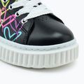Buty dziecięce SKECHERS Hi Ridge Heart Takeover black/multicolor 7