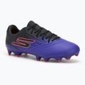 Buty piłkarskie męskie Skechers Razor Academy Gold 1.5 FG purple