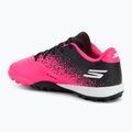 Buty piłkarskie dziecięce Skechers Razor Gold 1.5 TF black/pink 3