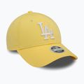 Czapka z daszkiem damska New Era Wmns Le 940 La Dodgers pastel yellow