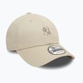 Czapka z daszkiem New Era Metallic Pin 940 Nyy light beige