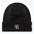 Czapka zimowa New Era Metallic Beanie Nyy black