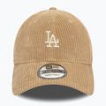 Czapka z daszkiem New Era Cord 920 La Dodgers med beige 3